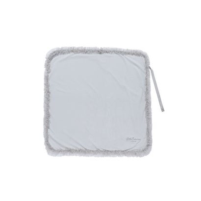 【DOG&CAT】チュールフリルフリースブランケット （LGRY）｜詳細画像