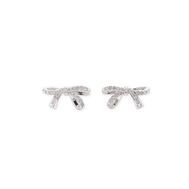 リボンビジューピアス （SLV）