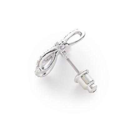 リボンビジューピアス （GLD）｜詳細画像
