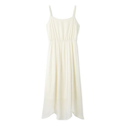 セルフォード CELFORD リブカーディガン×ペタルヘムワンピースセット （CGRY）｜詳細画像