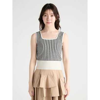 カシミヤ混アンサンブルニットプルオーバー （GRY）｜詳細画像