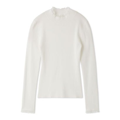 セルフォード CELFORD ハイネックリブニットプルオーバー （OWHT）｜詳細画像