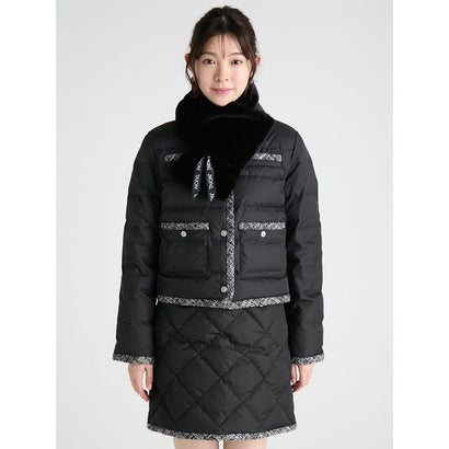 【TAION×CELFORD】トリムデザインショートダウンコート （IVR）｜詳細画像