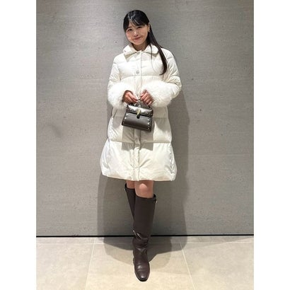 【WEB・一部店舗限定】ファースリーブダウンコート （IVR）｜詳細画像