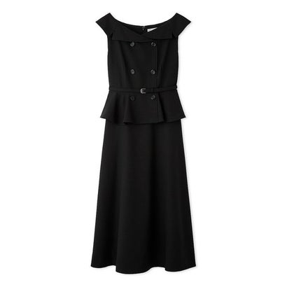 セルフォード CELFORD トレンチワンピース×ハイネックニットセット （GRY）｜詳細画像