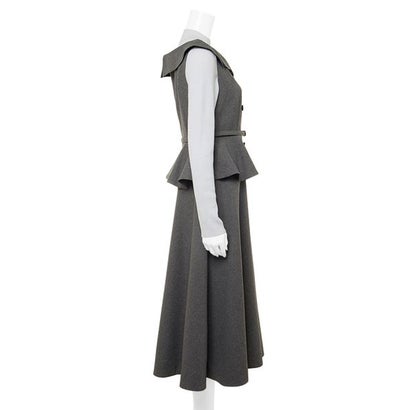 セルフォード CELFORD トレンチワンピース×ハイネックニットセット （GRY）｜詳細画像