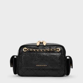 チャールズ アンド キース CHARLES & KEITH Duo ドゥオ キルトクロス