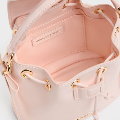 チャールズ アンド キース CHARLES & KEITH Dalia ダリア ボウ トップハンドル バッグ （Soft Pink）｜詳細画像