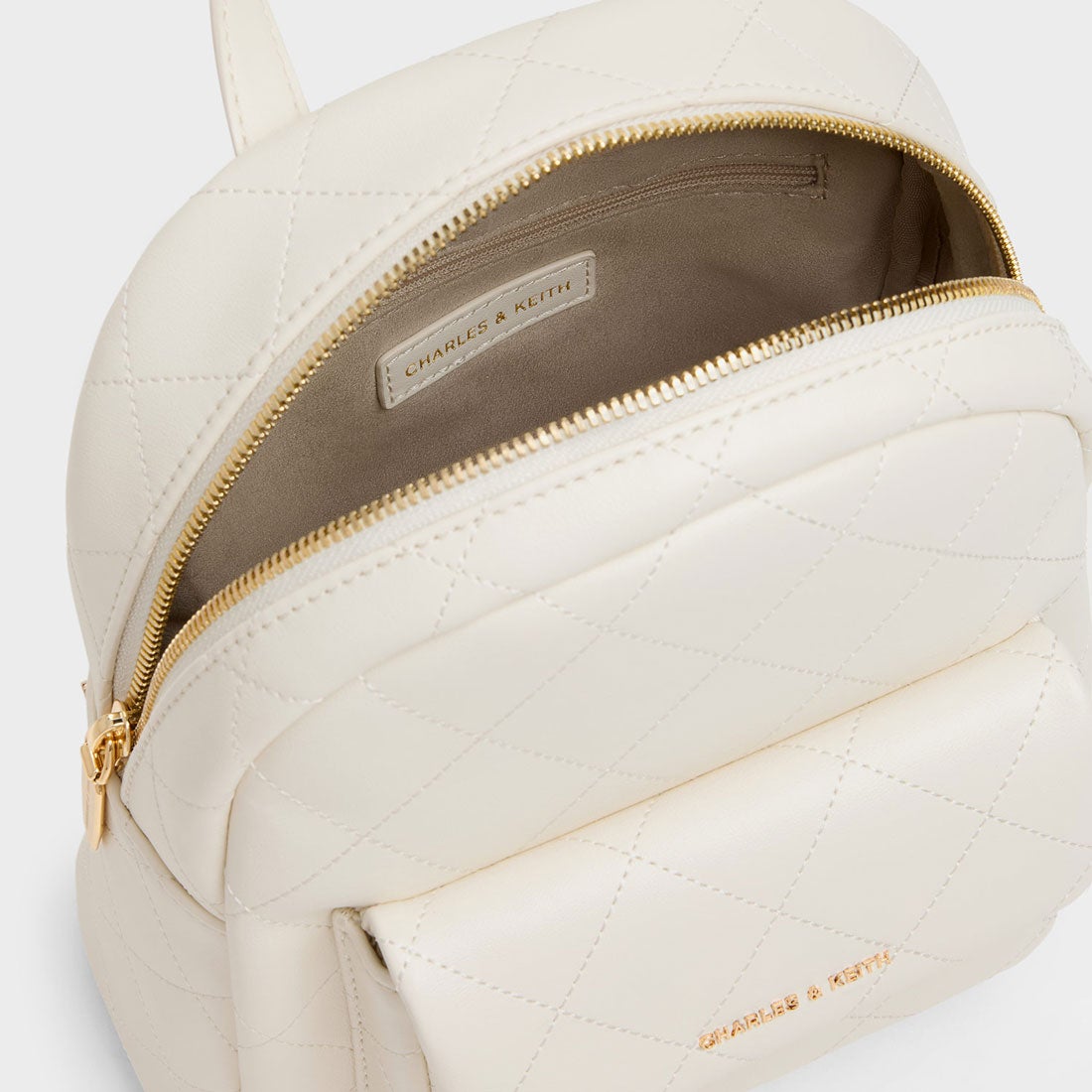 チャールズ アンド キース CHARLES & KEITH Alva アルヴァ キルテッド