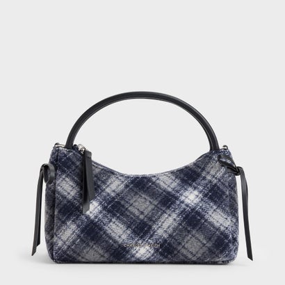 チャールズ アンド キース CHARLES & KEITH Hazel ヘーゼル チェッカード トップハンドルバッグ  （Multi）｜詳細画像