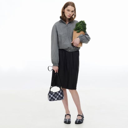 チャールズ アンド キース CHARLES & KEITH Hazel ヘーゼル チェッカード トップハンドルバッグ  （Multi）｜詳細画像