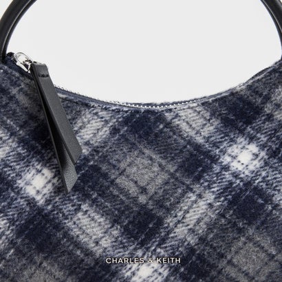 チャールズ アンド キース CHARLES & KEITH Hazel ヘーゼル チェッカード トップハンドルバッグ  （Multi）｜詳細画像