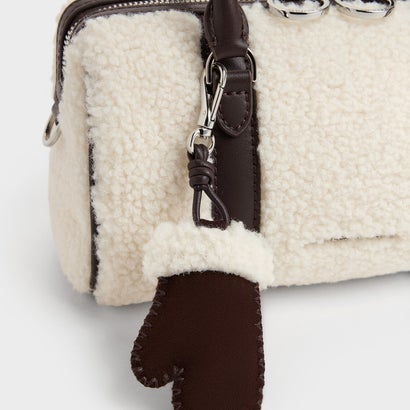 チャールズ アンド キース CHARLES & KEITH Philomena フィロメナ ボウリングバッグ （Pecan Brown）｜詳細画像