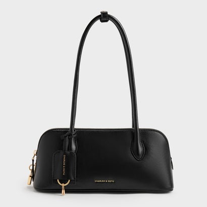 Ginevra ジネヴラ ストラクチャー ショルダーバッグ  （Black）｜詳細画像