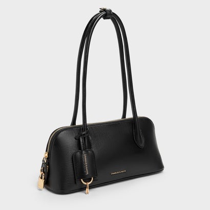 Ginevra ジネヴラ ストラクチャー ショルダーバッグ  （Black）｜詳細画像