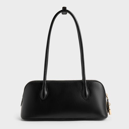 Ginevra ジネヴラ ストラクチャー ショルダーバッグ  （Black）｜詳細画像