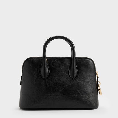 チャールズ アンド キース CHARLES & KEITH Ginevra ジネヴラ ストラクチャー ボウリングバッグ （Black）｜詳細画像