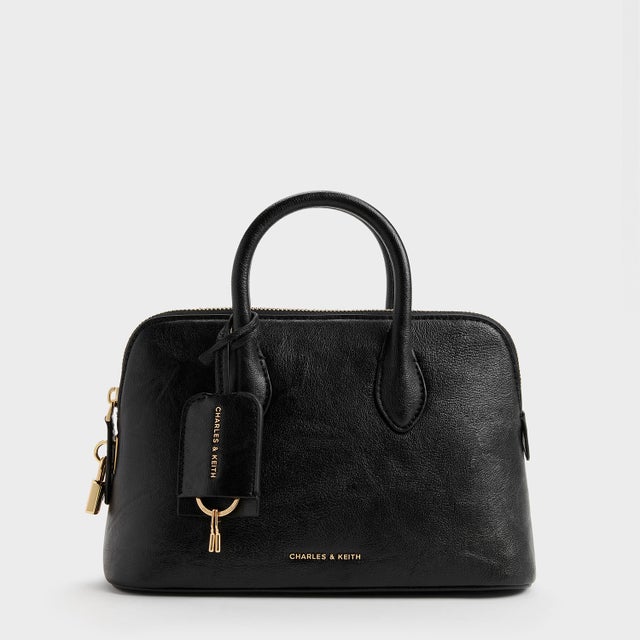 Ginevra ジネヴラ ストラクチャー ボウリングバッグ （Black）