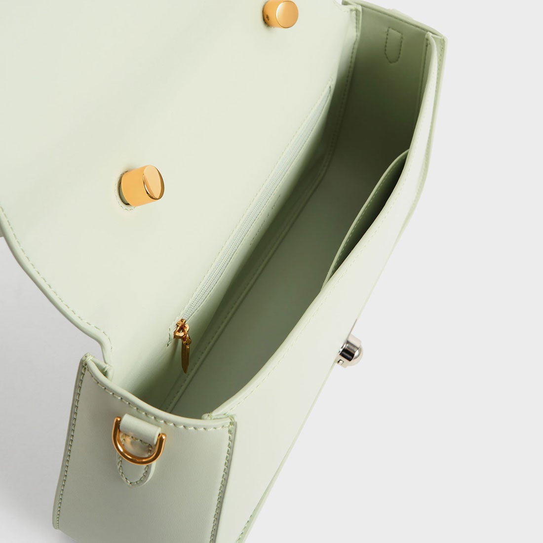 CHARLES & KEITH Avis アビス イーロンゲイティドハンドルトラペーズ 