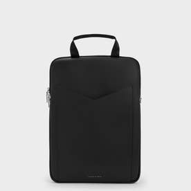【CHARLES & KEITH 】テクスチャード ラップトップバッグ PC CHARLES & KEITH Gaia ガイア ラップトップバッグ （Noir