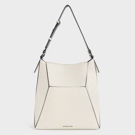 CHARLES & KEITH Nasrin ナスリン ジオメトリックトートバッグ【再入荷 