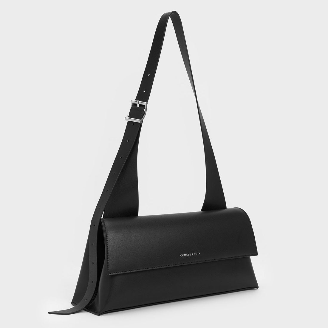 CHARLES & KEITH Marceline マーセリン トラペーズショルダーバッグ 