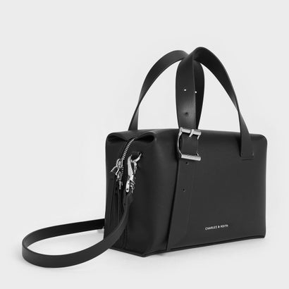 CHARLES & KEITH Marceline マーセリン トートバッグ （Noir 