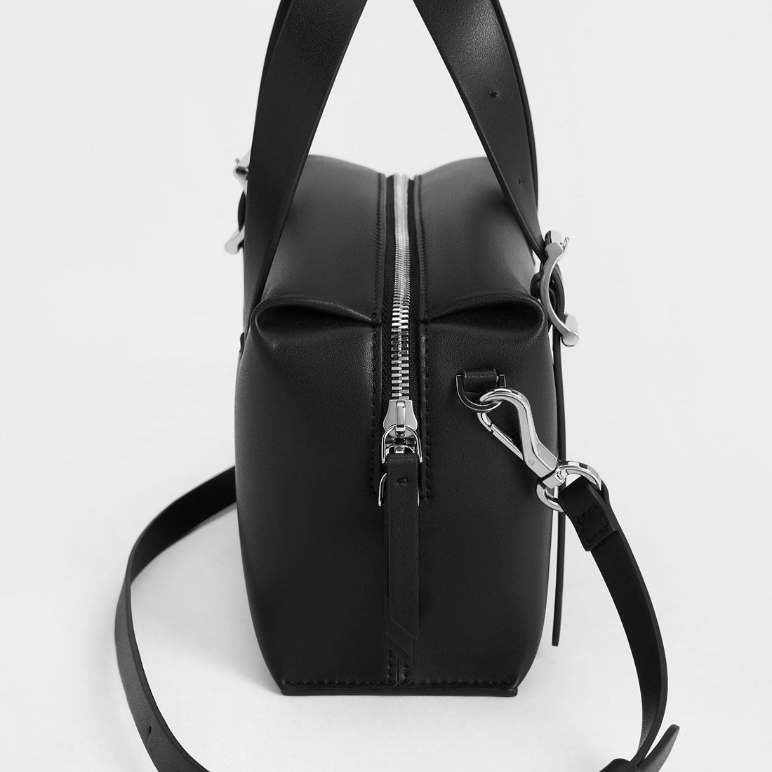 CHARLES & KEITH Marceline マーセリン トートバッグ （Noir 
