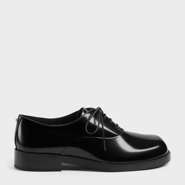 Daena デイナ レザー オックスフォード （Black Box）