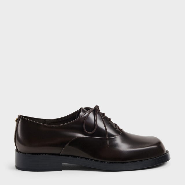 Daena デイナ レザー オックスフォード （Dark Brown）