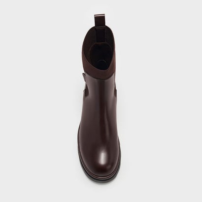 Barron バロン プラットフォーム アンクルブーツ （Dark Brown）｜詳細画像