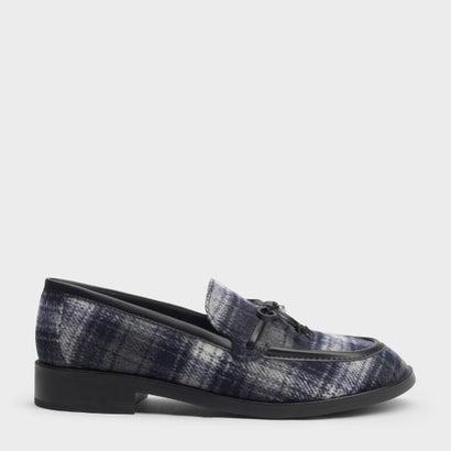 チャールズ アンド キース CHARLES & KEITH サークルチャーム ボウ ローファー （DarkGrey）｜詳細画像