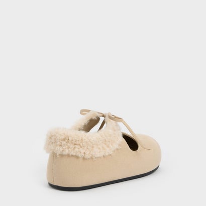 チャールズ アンド キース CHARLES & KEITH Emila エミラ メリージェーン フラットシューズ  （Chalk）｜詳細画像