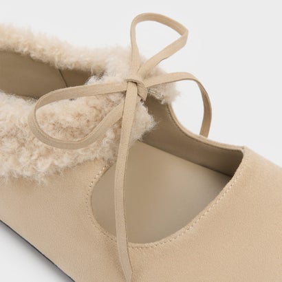 チャールズ アンド キース CHARLES & KEITH Emila エミラ メリージェーン フラットシューズ  （Chalk）｜詳細画像