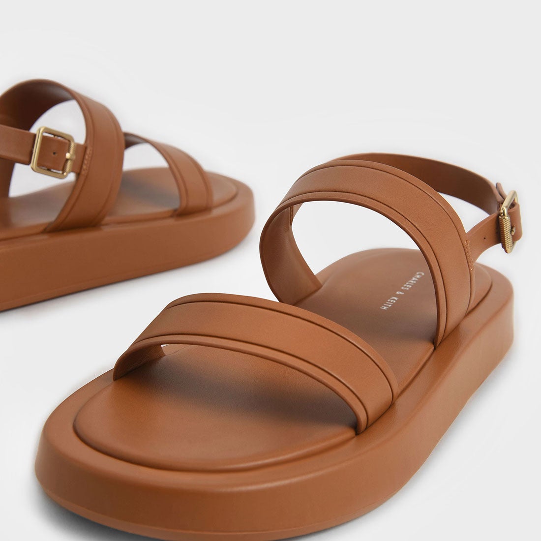 【2022 SUMMER 新作】オープントゥスリングバック プラットフォームサンダル / Open Toe Slingback Platform  Sandals （Cara