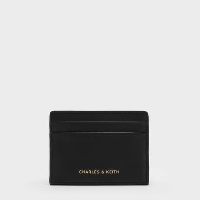 チャールズ アンド キース CHARLES & KEITH Halsey ホールジー ルーシュド カードホルダー （Black）｜詳細画像
