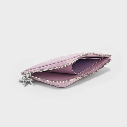 チャールズ アンド キース CHARLES & KEITH Arrietty アリエッティ キルト ジップアラウンド ウォレット （Glycine）｜詳細画像