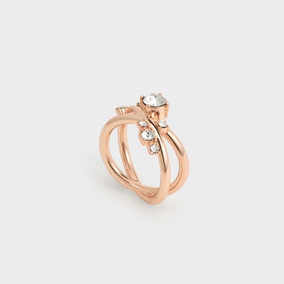 Roux ルー クリスタル リング （Rose Gold）｜詳細画像