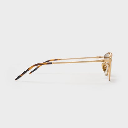 チャールズ アンド キース CHARLES & KEITH Elowyn エロウィン メタルリム アビエーター サングラス （Brushed Gold）｜詳細画像