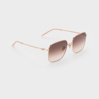 チャールズ アンド キース CHARLES & KEITH Elowyn エロウィン メタルリム アビエーター サングラス （Rose Gold）｜詳細画像