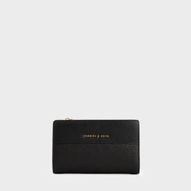 スナップボタン スモールウォレット【再入荷】（Black） -CHARLES