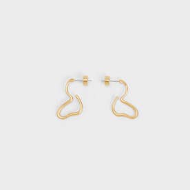 【2022 SPRING 新作】スカルプチャードロップピアス / Sculptural Drop Earrings （Gold）