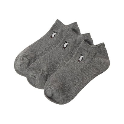 チャムス CHUMS チャムス/メンズ/3P Daily Booby Ankle Socks （Gray）｜詳細画像