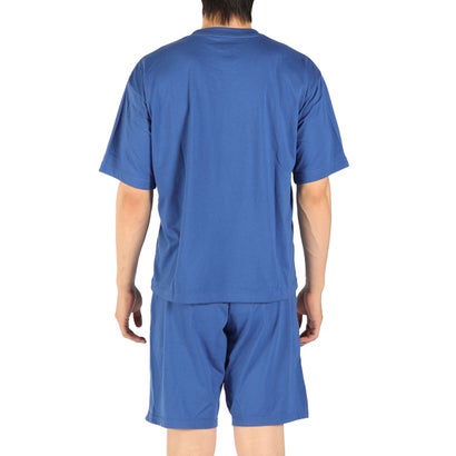 チャムス CHUMS 日本正規品 ルームウェア メンズ レディース パンツ セットアップ Tシャツ ショートパンツ 春夏 上下 半袖 3点セット CHUMS HOME Chillax Wear Set CH01-2551 （HotDogNavy）｜詳細画像