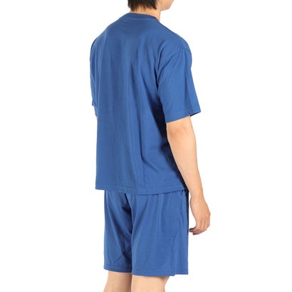 チャムス CHUMS 日本正規品 ルームウェア メンズ レディース パンツ セットアップ Tシャツ ショートパンツ 春夏 上下 半袖 3点セット CHUMS HOME Chillax Wear Set CH01-2551 （HotDogNavy）｜詳細画像