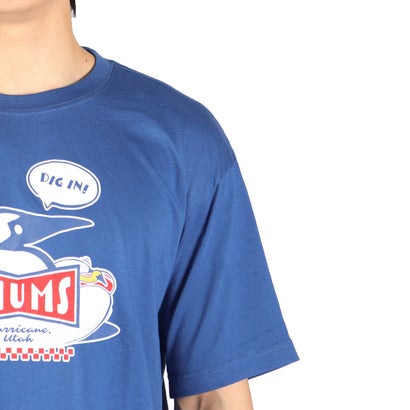 チャムス CHUMS 日本正規品 ルームウェア メンズ レディース パンツ セットアップ Tシャツ ショートパンツ 春夏 上下 半袖 3点セット CHUMS HOME Chillax Wear Set CH01-2551 （HotDogNavy）｜詳細画像