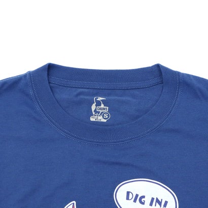 チャムス CHUMS 日本正規品 ルームウェア メンズ レディース パンツ セットアップ Tシャツ ショートパンツ 春夏 上下 半袖 3点セット CHUMS HOME Chillax Wear Set CH01-2551 （HotDogNavy）｜詳細画像