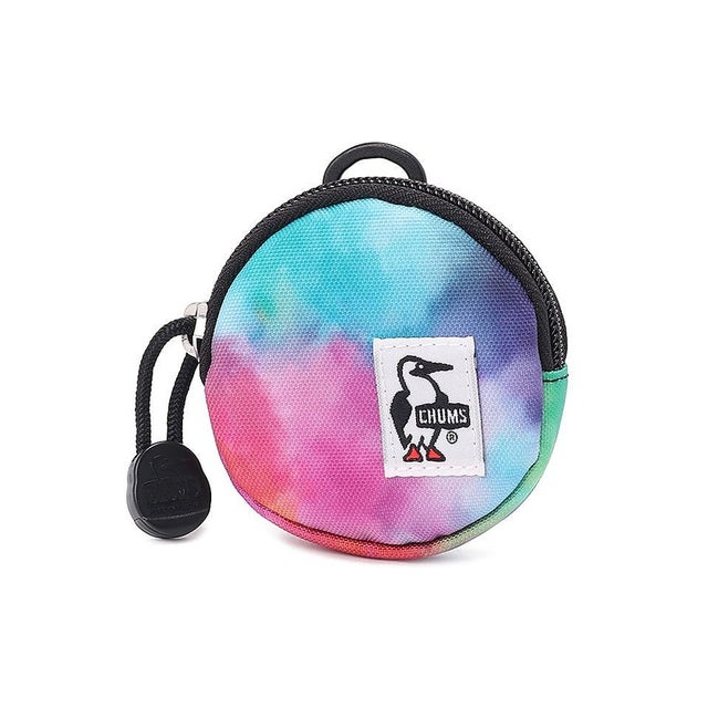 /Recycle Round Coin Case （Watercolor）