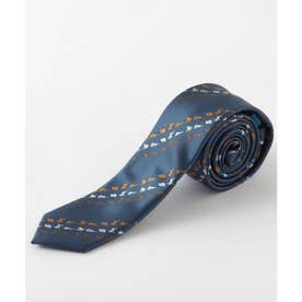 猫デザイン 刺繍ネクタイ 洗えるイージーケア ネコ スリム （その他9）