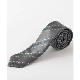 猫デザイン 刺繍ネクタイ 洗えるイージーケア ネコ スリム （その他10）